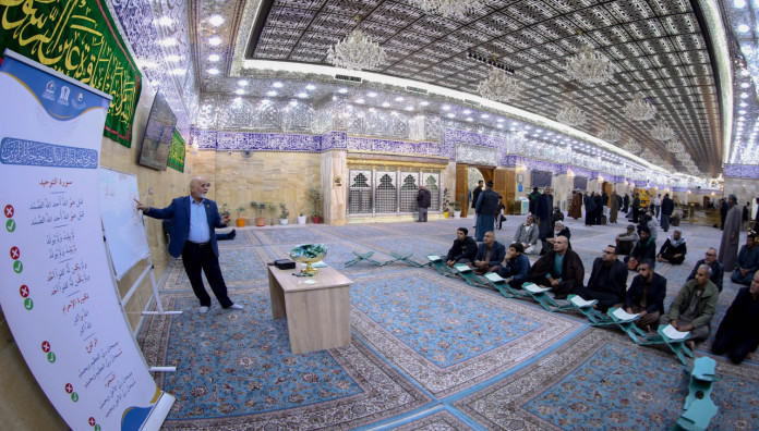 المَجمَع العلميّ يواصل دروس دوراته التعليمية في كربلاء