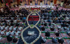 الختمة الرمضانية تشهد مشاركة قرّاء أساتذة الجامعات العراقية