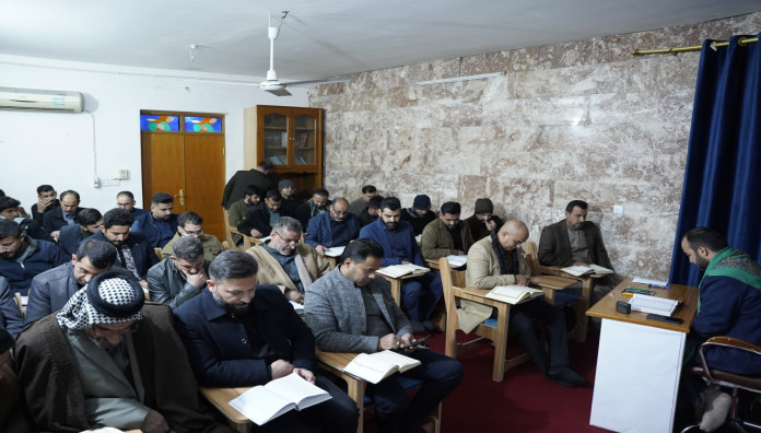 المَجمَع العلميّ يطلق ورشًا تطويرية لقرّاء الختمات الرمضانية في بابل