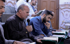 المَجمَع العلميّ ينظم أمسية رمضانية ضمن مشروع بيوت النور القرآني في كربلاء