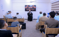 المَجمَع العلميّ يُقيم مجلس عزاءٍ حسينيّ في كربلاء استقبالًا لشهر الأحزان