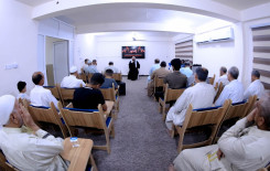 المَجمَع العلميّ يُقيم مجلس عزاءٍ حسينيّ في كربلاء استقبالًا لشهر الأحزان