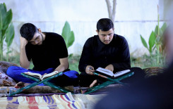 المؤمنون في كربلاء يواصلون استضافتهم لمحافل بيوت النور القرآني