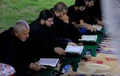 المؤمنون في كربلاء يواصلون استضافتهم لمحافل بيوت النور القرآني