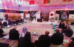 المجمع العلمي يحيي عاشوراء بمحاضرات قرآنية في كربلاء المقدسة