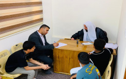 معهد القرآن يواصل تسجيل طلبة الدورات الصيفية في حي العسكري شمال كربلاء