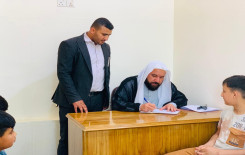 معهد القرآن يواصل تسجيل طلبة الدورات الصيفية في حي العسكري شمال كربلاء
