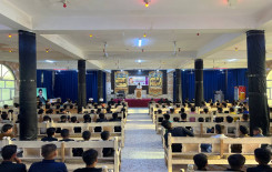 طلبة مشروع الدورات الصيفية في بابل يحيون شهادة الإمام الجواد عليه السلام