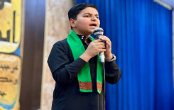 طلبة مشروع الدورات الصيفية في بابل يحيون شهادة الإمام الجواد عليه السلام