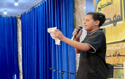 طلبة مشروع الدورات الصيفية في بابل يحيون شهادة الإمام الجواد عليه السلام