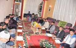 جانب من المحافل القرآنية في بيوت المؤمنين التي يُقيمها معهد القرآن الكريم / فرع بابل التابع للعتبة العباسية المقدسة