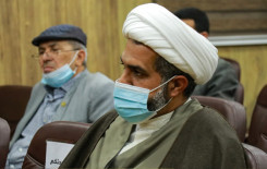 جانب من النّدوة العلميّة الموسومة بـ (الإسهامات العلميّة لمُحمّد بن الجزريّ في علم التجويد) الذي أقامها معهد القُرآن الكريم فرع النّجف الأشرف التابع للعتبة العباسية المقدسة، وكان الباحث في الندوة العلميّة (الدّكتور أحمد جاسم النجفيّ)