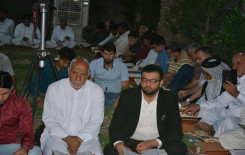 جانب من المحفل القرآني السنوي الذي أقامه معهد القرآن الكريم فرع بابل بمناسبة عيد الغدير الأغر